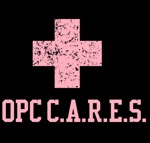 OPC C.A.R.E.S. Fundraiser shirt design - zoomed