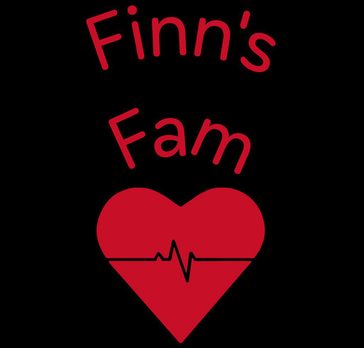 Team Finn’s Fam Shirts! shirt design - zoomed