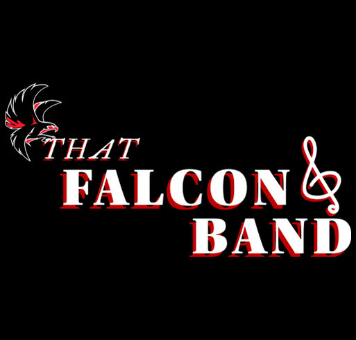 That Falcon Band Merch shirt design - zoomed