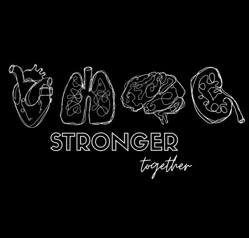Stronger Together for Kathy shirt design - zoomed