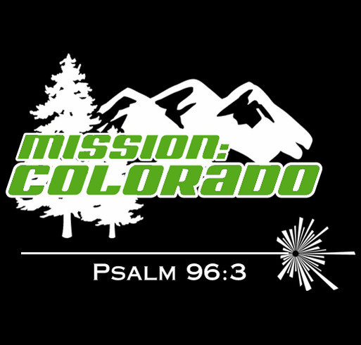 Mission Colorado shirt design - zoomed