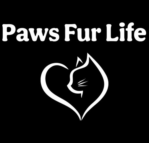 Paws Fur Life TShirt Fundraiser shirt design - zoomed