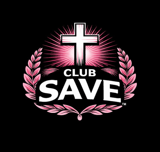 Club Save shirt design - zoomed