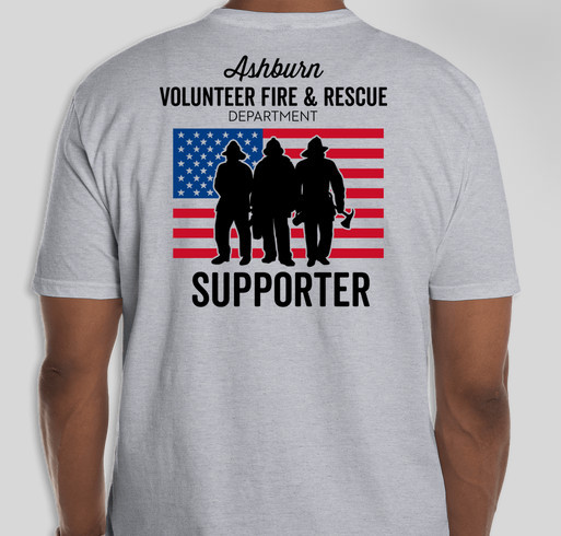 AVFRD Giving Tuesday Supporter Shirt Fundraiser - unisex shirt design - back