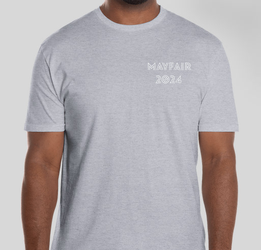 Mayfair 2024 Fundraiser - unisex shirt design - front