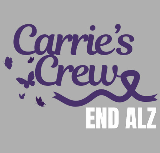 Carrie's Crew Walk to End Alzheimer's shirt design - zoomed