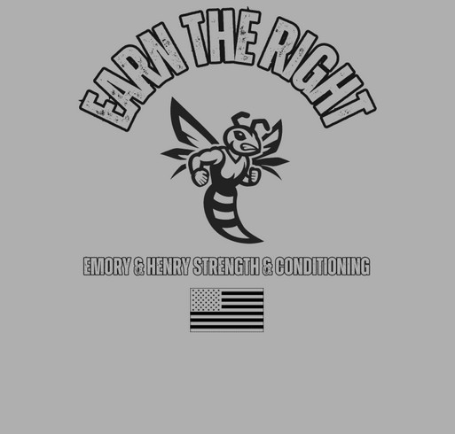 Emory & Henry University Strength and Conditioning T-Shirt Sale shirt design - zoomed