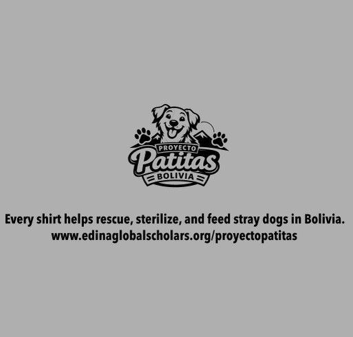Salteña's Shirt | Proyecto Patitas shirt design - zoomed
