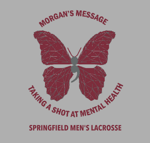 Springfield College Men's Lacrosse Morgans Message shirt design - zoomed
