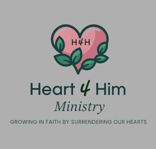 Heart 4 Him Ministry shirt design - zoomed