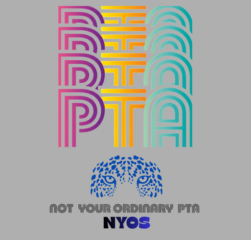 NYOS PTA Shirt Sale shirt design - zoomed