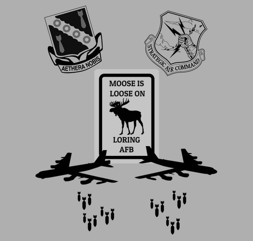 Loring AFB drop it like it’s hot shirt design - zoomed