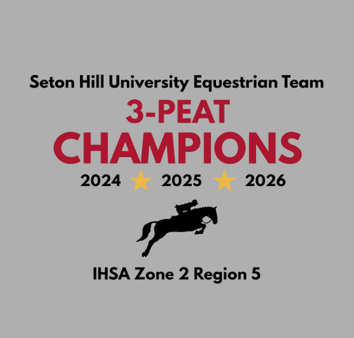 Seton Hill Equestrian T-shirt sale! shirt design - zoomed