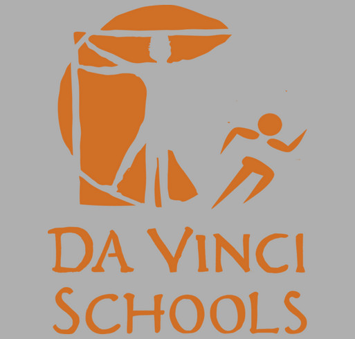 Da Vinci Schools XC shirt design - zoomed