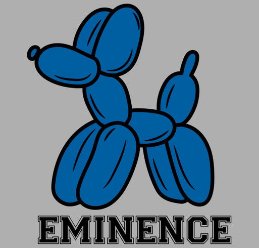 Emience Balloon Dog T-Shirt Sales shirt design - zoomed