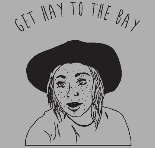 GET HAY TO THE BAY shirt design - zoomed