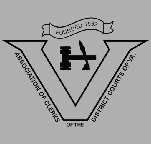 T-Shirt Fundraiser to Support Virginia District Court Clerks Annual Conference shirt design - zoomed
