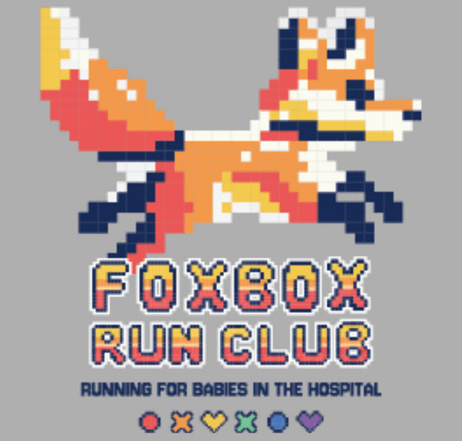 We're running for babies in the hospital! shirt design - zoomed