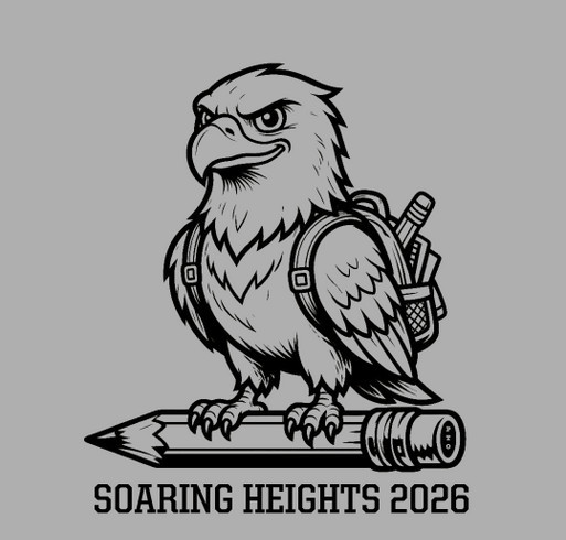 Soaring Heights PTO T-Shirt Fundraiser shirt design - zoomed