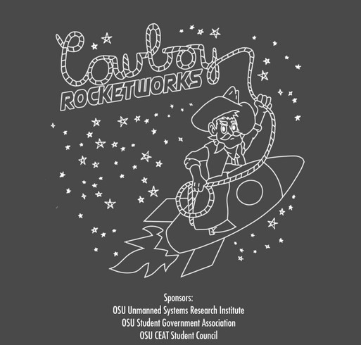 OSU AIAA's High-Power Rocketry Team T-Shirts shirt design - zoomed