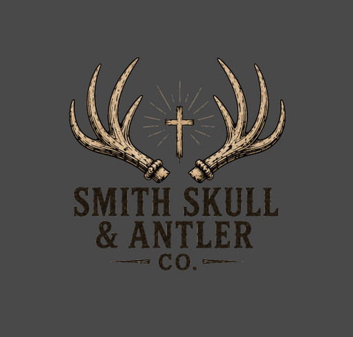 Smith Skull & Antler co. Fall Tshirt Sale shirt design - zoomed
