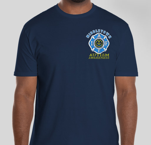 Middletown Firefighters Autism Awareness Fundraiser Fundraiser - unisex shirt design - front