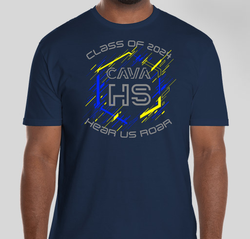 CAVA Class of '24 Senior Swag Fundraiser - unisex shirt design - front