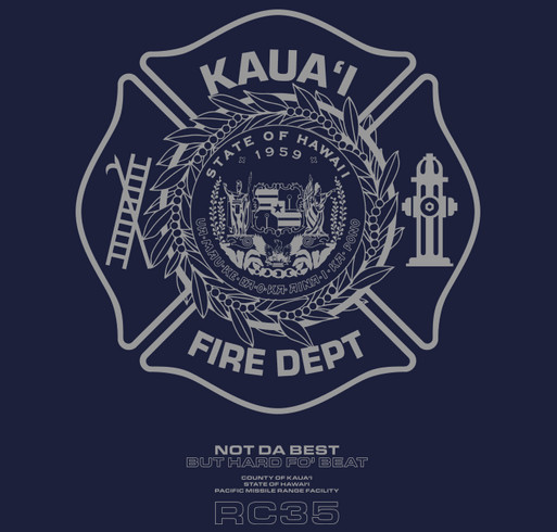 KFD Recruit Class 35 Fundraiser shirt design - zoomed
