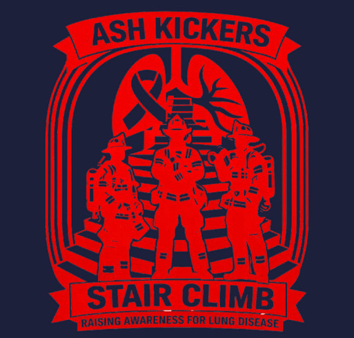 Ash Kickers Shirt Fundraiser — Supporting the American Lung Association shirt design - zoomed