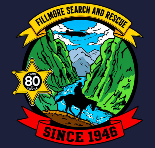 80th Anniversary VCSAR1 shirt design - zoomed