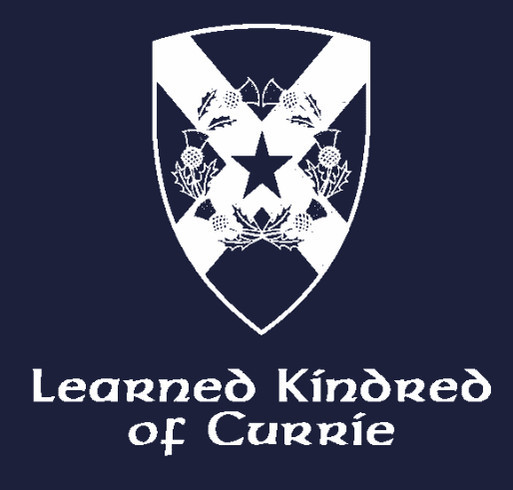 Wear the Popular Currie Bard Shirt. Support the Currie Family Convention. shirt design - zoomed
