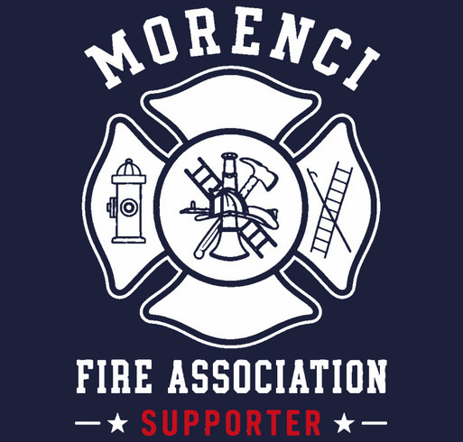 Proudly Support the Morenci Fire Association shirt design - zoomed