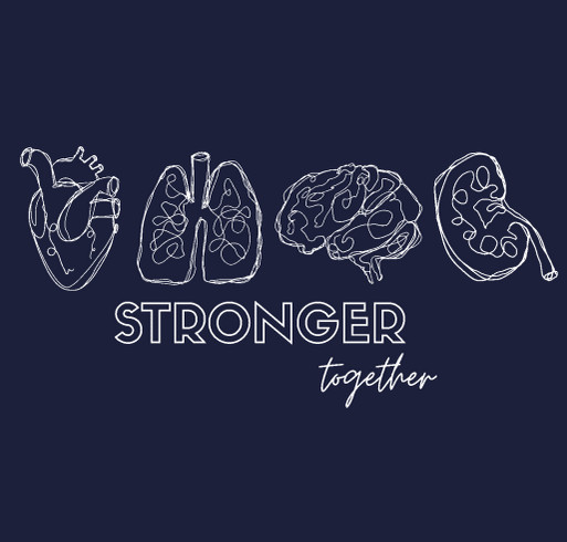 Stronger Together for Kathy shirt design - zoomed