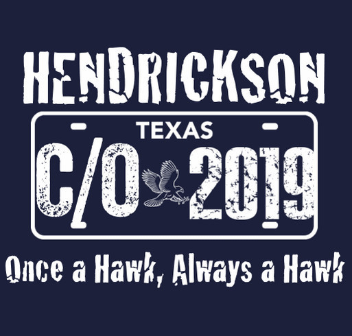 Hendrickson High School Senior Celebration 2019 shirt design - zoomed