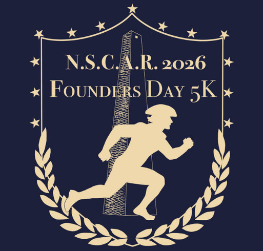 N.S.C.A.R. Founders Day 5k 2026 shirt design - zoomed