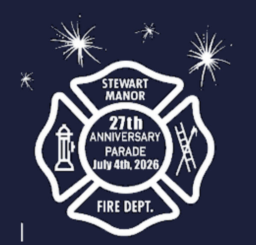 Support the Stewart Manor Fire Department shirt design - zoomed