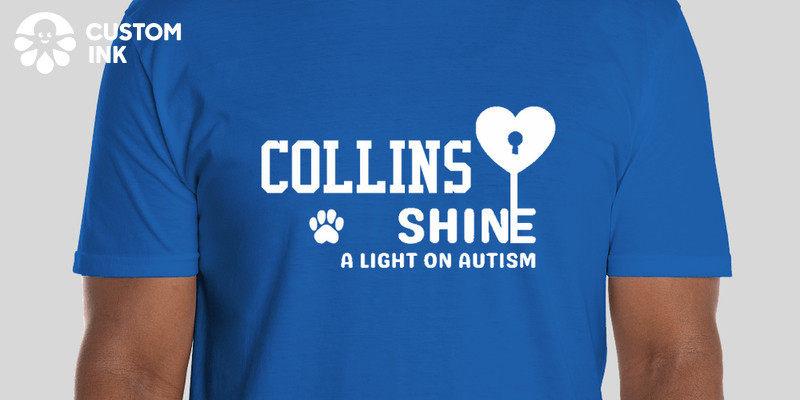 Support Collins Cares Shine a Light on Austism for Autism NJ