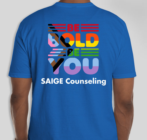 SAIGE ACA 2024 Fundraiser - unisex shirt design - back