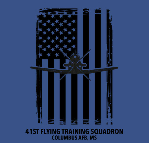 41st FTS Fundraiser shirt design - zoomed