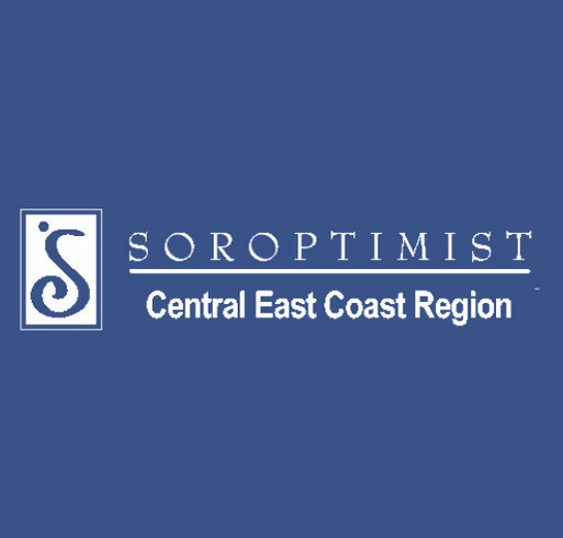 Soroptimist Central East Coast Region shirt design - zoomed