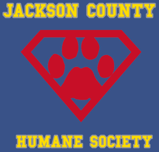 Jackson County Humane Society Fundraiser shirt design - zoomed