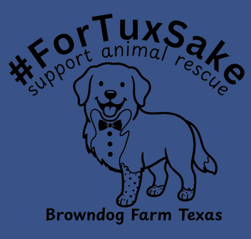 For Tux Sake!! shirt design - zoomed