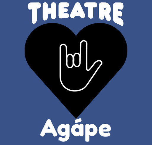 Theatre Agápe's T-Shirt Fundraiser shirt design - zoomed