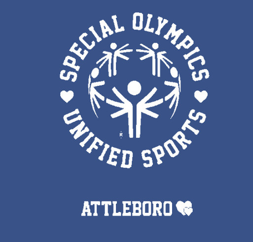 Attleboro High School & Brennan Middle School Unified Sports & Special Olympics shirt design - zoomed