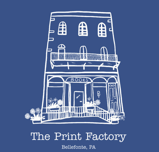 The Print Factory shirt design - zoomed