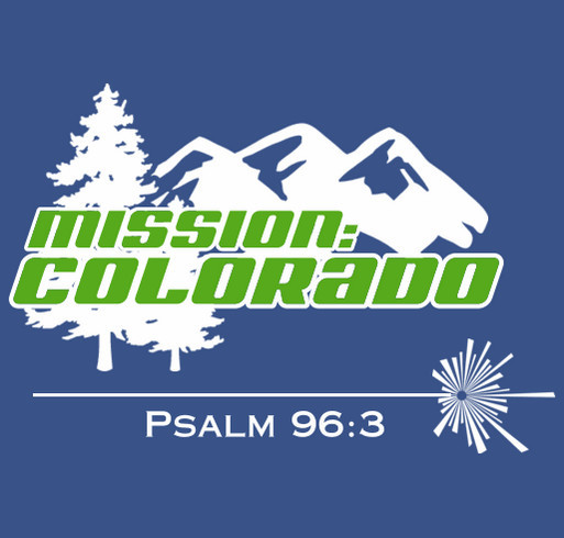 Mission Colorado shirt design - zoomed