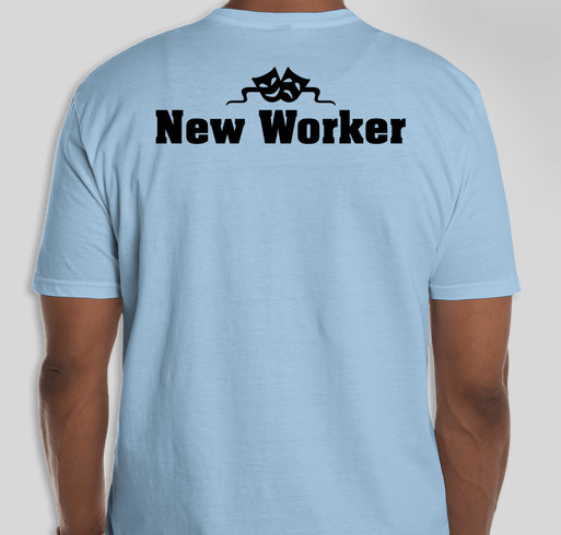 New Works San Antonio Fundraiser - unisex shirt design - back