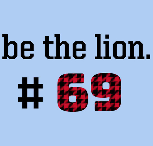 be the lion - tshirt sale shirt design - zoomed