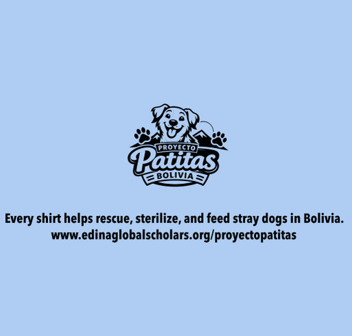 Rapha's Shirt | Proyecto Patitas shirt design - zoomed