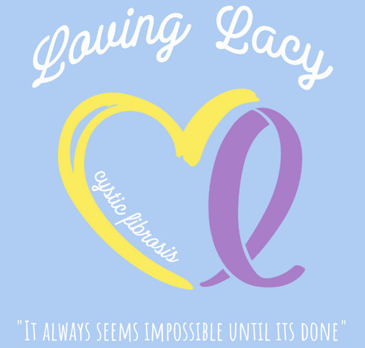 Loving Lacy Until It’s Done shirt design - zoomed
